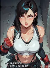 Tifa in prison [Pirate Wind Cat]