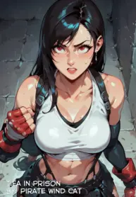 Tifa in prison [Pirate Wind Cat]