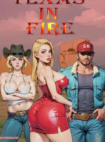 Texas in Fire [Mr Cookie Comics]